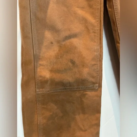 Carhartt Canvas Work Overalls - Men’s Large - Picture 5 of 9